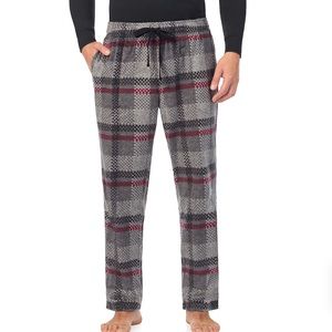 Cuddl Duds Gray Plaid Fleece PJ Pajama Lounge Pant NEW Size 3XLT
